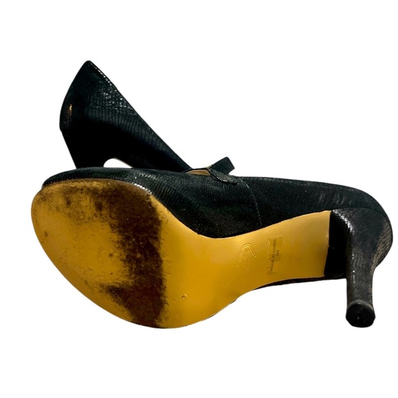 HALEBOB 👠Elegant Black Peep-Toe Heels - Picture 7 of 7